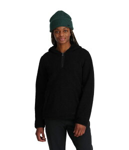 �X�p�C�_�[ ���f�B�[�X �A�E�^�[ �R�[�g �t���[�X �p�[�J�[ Spyder Cloud Fleece Hoodie Black �u���b�N