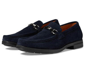 【送料無料】 ステイシーアダムス メンズ オックスフォード シューズ Paragon Suede Slip On Loafer Navy Suede