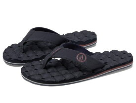 【送料無料】 ボルコム メンズ サンダル シューズ Recliner Sandals Navy Combo