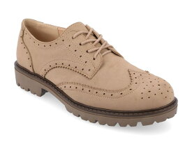 【送料無料】 ジュルネ コレクション レディース オックスフォード シューズ Tru Comfort Foam Claudiya Oxford Taupe