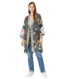 【送料無料】 ジョニーワズ レディース シャツ トップス Vintage Lanna Kimono Multi