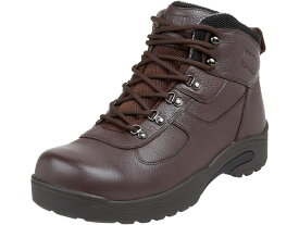 【送料無料】 ドリュー メンズ ブーツ・レインブーツ シューズ Rockford Waterproof Boot Brown Tumbled Leather