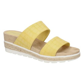 【送料無料】 イージーストリート レディース ヒール シューズ Maryann Yellow Croco