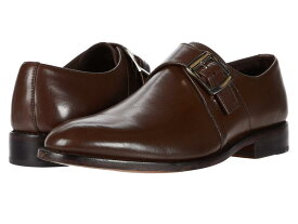 【送料無料】 アンソニー ヴィア メンズ オックスフォード シューズ Roosevelt Single Monk Strap Chocolate Brown