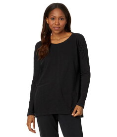 【送料無料】 パクト レディース シャツ トップス Featherweight Slub Airy Long Sleeve Black