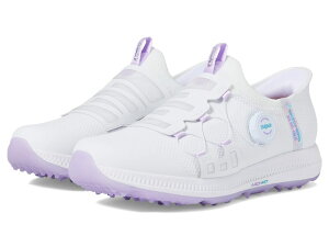 XPb`[Y fB[X V[Y Xj[J[ Skechers GO GOLF Go Golf Elite 5 Hands Free Slip-Ins White/Lavender zCg