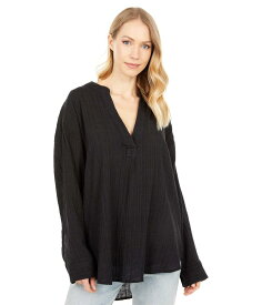 【送料無料】 リップカール レディース シャツ トップス Classic Surf Tunic Shirt Black