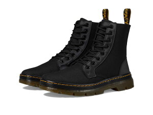 hN^[}[` Y V[Y u[cECu[c _E Dr. Martens Combs Fold Down Boot Black Extra Tough Nylon/Rubbery ubN