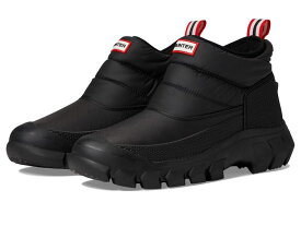 【送料無料】 ハンター メンズ ブーツ・レインブーツ シューズ Intrepid Ankle Snow Boot Black