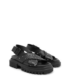 【送料無料】 オールセインツ レディース ヒール シューズ Cosmo Stud Sandals Black