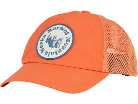 【送料無料】 マーモット メンズ 帽子 アクセサリー Alpine Soft Mesh Trucker Orange Pepper