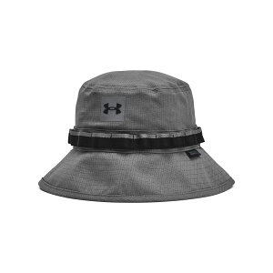 A_[A[}[ Y ANZT[ Xq Under Armour Iso-Chill Armourvent Bucket Hat Castlerock/Black ubN