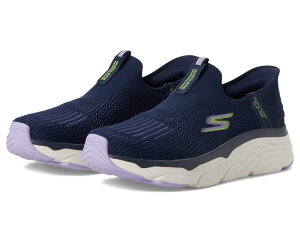 XPb`[Y fB[X V[Y Xj[J[ SKECHERS Max Cushioning Elite Smooth Transition Hands Free Slip-Ins Navy/Lavender lCr[