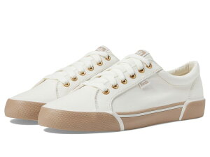 �P�b�Y ���f�B�[�X �V���[�Y �X�j�[�J�[ Keds Jump Kick White/Taupe Bumper Foxing �z���C�g