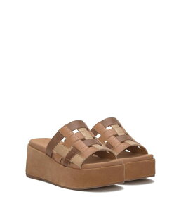 bL[uh fB[X V[Y q[ vbgtH[ T_ Lucky Brand Ulrich Woven Platform Sandal Dusty Sand Cream N[