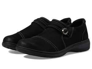N[NX fB[X V[Y Xb|E[t@[ Black Nubuck Clarks Carleigh Pearl