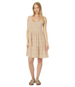 【送料無料】 ドード アンドコー レディース ワンピース トップス Sunkissed Sunsana Sleeveless Dress Barley Texture Print