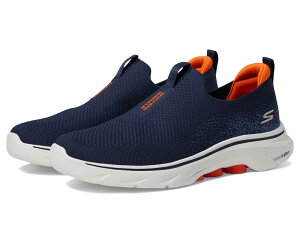 �X�P�b�`���[�Y �����Y �V���[�Y �X�j�[�J�[ SKECHERS Performance Go Walk 7 Navy/Orange �l�C�r�[
