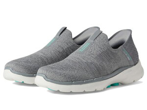 XPb`[Y fB[X V[Y Xj[J[ SKECHERS Performance Go Walk 6 Fabulous View Hands Free Slip-Ins Gray O[