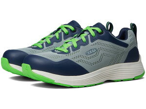 L[ Y V[Y Xj[J[ KEEN Utility Sparta II (Alloy Toe) Puritan Gray/Pageant Blue O[