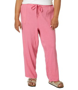 �J�b�g�t�����U�N���X ���f�B�[�X �{�g���X �J�W���A���p���c �v���X�T�C�Y KUT from the Kloth Plus Size Rosalie - Drawstring Pants with Porkchop Pockets in Dawn Dawn Pink �s���N