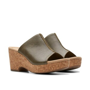 N[NX fB[X V[Y q[ Clarks Giselle Orchid Olive Leather I[u