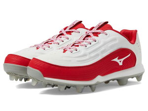 ~Ym fB[X V[Y Xj[J[ Mizuno Finch Elite 6 Low TPU White/Red zCg
