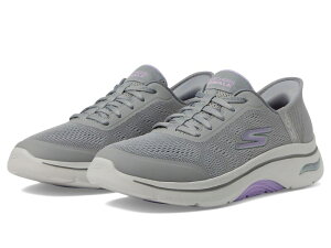 XPb`[Y fB[X V[Y Xj[J[ SKECHERS Performance Go Walk Arch Fit 2.0 Valencia Hands Free Slip-Ins Gray/Lavender O[