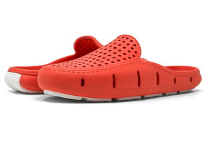 �t���[�t�@ �����Y �V���[�Y �X�j�[�J�[ Floafers Sunset Slide Coral/Bright White �z���C�g