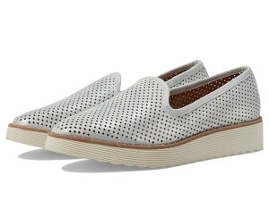 WXgAh}[tB[ fB[X V[Y Xb|E[t@[ Johnston & Murphy Mitzi Perfed Venetian Light Silver Metallic Vo[