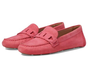 �R�[���n�[�� ���f�B�[�X �V���[�Y �X���b�|���E���[�t�@�[ Cole Haan Evelyn Chain Driver Camelia Rose Suede