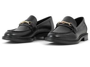 @K{h fB[X V[Y T_ U[ [t@[ Vagabond Shoemakers Amina Leather Loafer Black ubN