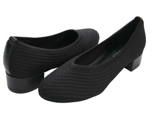 �x�l�� ���f�B�[�X �V���[�Y �q�[�� Vaneli Vartan Black Stretch Knit �u���b�N