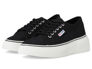 �X�y���K ���f�B�[�X �V���[�Y �X�j�[�J�[ Superga 2287 Bubble Line Black/White �z���C�g