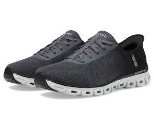 XPb`[Y fB[X V[Y Xj[J[ SKECHERS Glide Step Excite Hands Free Slip - INS Black Carcoal ubN