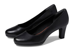 ���b�N�|�[�g ���f�B�[�X �V���[�Y �q�[�� Rockport Total Motion Leah Pump Black Nappa �u���b�N