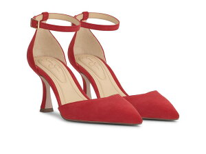 �W�F�V�J�V���v�\�� ���f�B�[�X �V���[�Y �q�[�� �A���N�� Jessica Simpson Foxena Pointed Toe Ankle Strap Pump Red Muse ���b�h