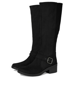 �r�W�[�Y ���f�B�[�X �V���[�Y �T���_�� Bzees Olympia Black Stretch Fabric �u���b�N