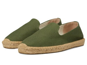 \hX Y V[Y Xb|E[t@[ Soludos Smoking Slipper Espadrille Olive Green O[
