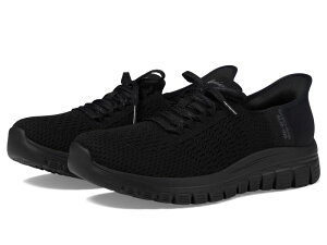 XPb`[Y fB[X V[Y Xj[J[ SKECHERS Graceful - First Blush Hands Free Slip-Ins Black ubN