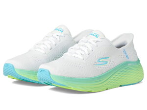 XPb`[Y fB[X V[Y Xj[J[ [X SKECHERS Max Cushioning Elite 2.0 Solace Hands Free Slip-Ins White/Blue zCg
