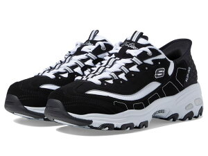 XPb`[Y fB[X V[Y Xj[J[ SKECHERS Hands Free Slip-Ins D'Lites New Classic Black/White zCg