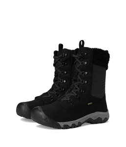 L[ fB[X V[Y u[cECu[c g[ KEEN Greta Tall Classic Waterproof Black/Black ubN