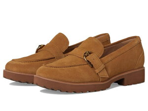 yz R[n[ fB[X Xb|E[t@[ V[Y Giana Buckle Loafers Golden Honey Suede