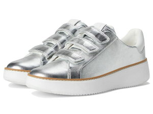 R[n[ fB[X V[Y Xj[J[ Cole Haan Grandpro Topspin Triple Strap Sneakers Silver Talca/Opticptic White zCg