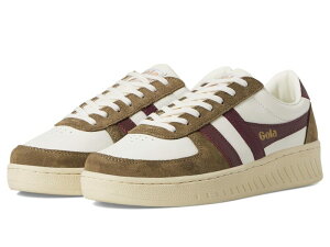 S Y V[Y Xj[J[ Gola Grandslam Quadrant Off-White/Khaki/Burgundy ItzCg