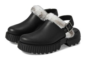 �\���� ���f�B�[�X �V���[�Y �T���_�� SOREL ONA? AVE Mule Black/Sea Salt �u���b�N
