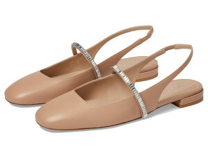 �X�`���A�[�g ���C�c�}�� ���f�B�[�X �V���[�Y �T���_�� Stuart Weitzman Stefanie Slingback Flat Adobe/Clear