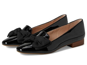 WbNW[X fB[X V[Y T_ [t@[ Jack Rogers Brookline Bow Loafers - Patent Black ubN
