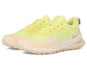 GR[ fB[X V[Y u[cECu[c ECCO Sport Ultra Terrain Low Hiking Shoe Limestone/Sunny Lime/Lavender Mist C